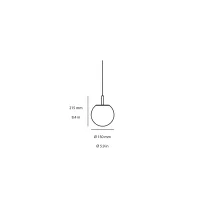 Brokis Sfera led suspension lamp