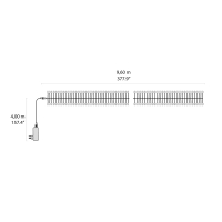 New Lamps 960 mini led a grappolo 9,6 m