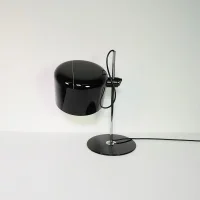 Oluce Coupè Lampada da Tavolo Nero