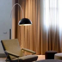 Oluce Coupè Floor Lamp Arco