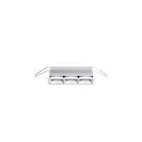 iGuzzini Crystal faretto da incasso led a tre spot
