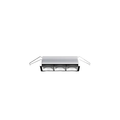 iGuzzini Crystal faretto da incasso led a tre spot