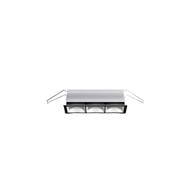 iGuzzini Crystal faretto da incasso led a tre spot iGuzzini Crystal faretto da incasso led a tre spot