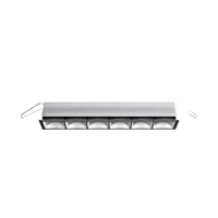 iGuzzini Crystal faretto da incasso led a sei spot dimmerabile