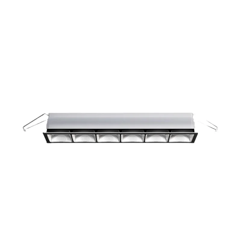 iGuzzini Crystal faretto da incasso led a sei spot dimmerabile iGuzzini Crystal faretto da incasso led a sei spot dimmerabile