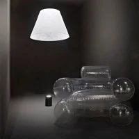 Flos Shade Lampada da Terra e sospensione in carta pieghevole
