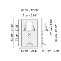 Flos Abajourd ' Hui Small Lampada da incasso a parete by Soft