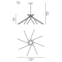 Vivida Shang led suspension lamp