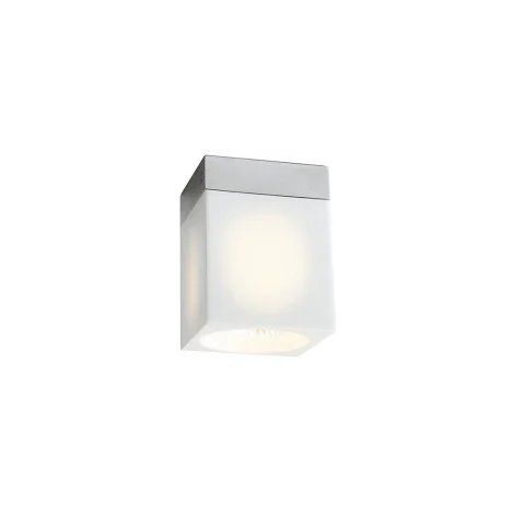 Fabbian Cube Ceiling Lamp In Crystal GU10 For Led