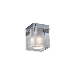 Fabbian Cubetto Lampada Soffitto Plafone in Cristallo GU10 Per Led