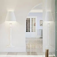 Flos Abajourd ' Hui Large Lampada da incasso a parete by Soft