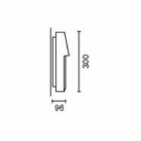 iGuzzini BD81 Comfort Lampada da Parete Wallwasher