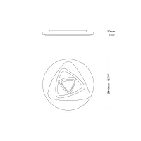 Vivida Bud led ceiling lamp
