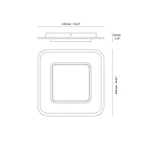 Vivida Slot led ceiling lamp