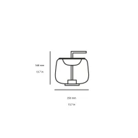 Brokis Double led table lamp