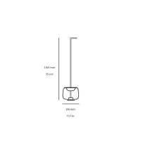 Brokis Double led floor lamp