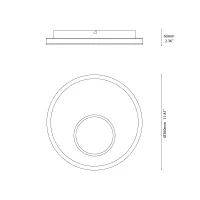 Vivida Cell led wall or ceiling lamp