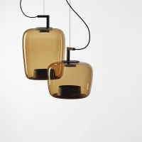 Brokis Double led suspension lamp