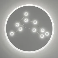 Vivida Star led wall or ceiling lamp