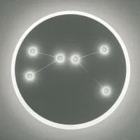 Vivida Star led wall or ceiling lamp