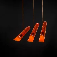 Brokis Flutes led suspension lamp