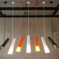 Brokis Flutes led suspension lamp