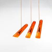 Brokis Flutes led suspension lamp