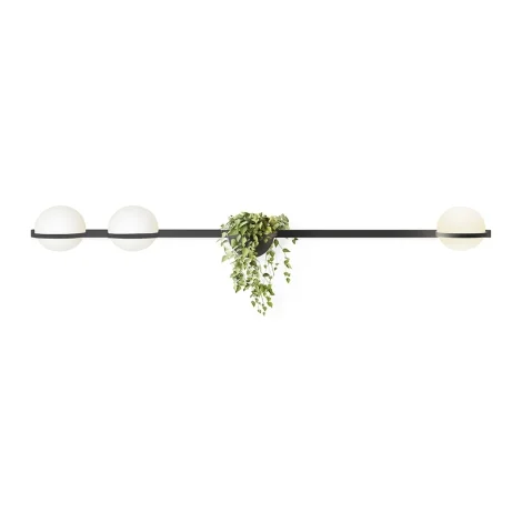 Vibia wall lamp Palma triple light and vase ​