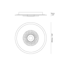 Vivida Eileen led ceiling lamp