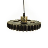 Ceiling Pendant Lamp E27 Bronze Vintage Industrial Style Gear