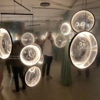 DCW Focus led chandelier
