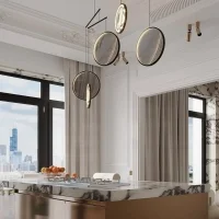 DCW Focus led chandelier