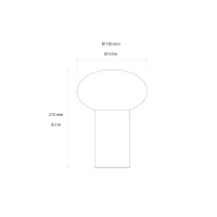 Astro Lighting Zeppo lampada a batteria led
