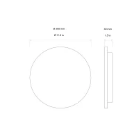 Astro Lighting Eclipse Round applique led