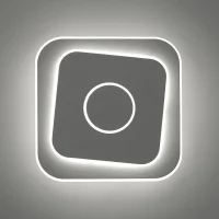 Vivida Square lampada da parete o soffitto led