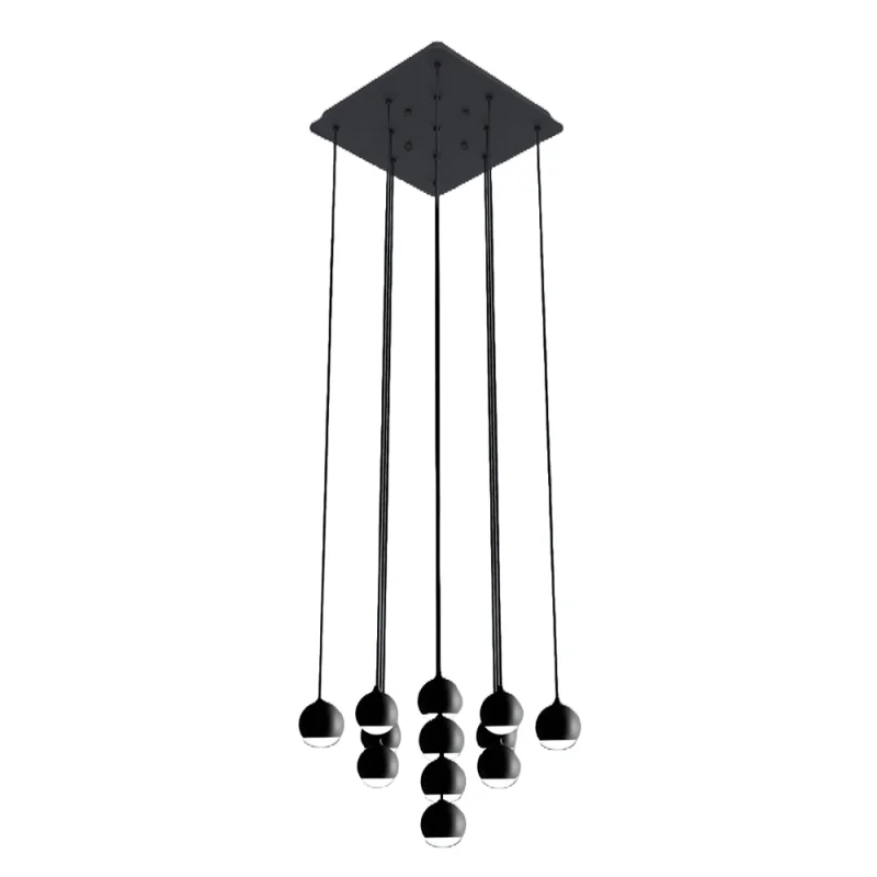 Vivida Shallow 13 light led suspension lamp Vivida Shallow 13 light led suspension lamp