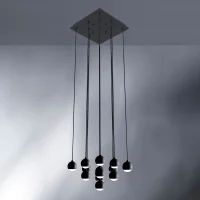 Vivida Shallow 13 light led suspension lamp
