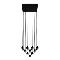 Vivida Shallow 25 light led suspension lamp