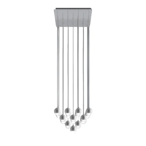 Vivida Shallow 25 light led suspension lamp