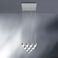Vivida Shallow 25 light led suspension lamp