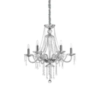Ideal Lux Amadeus suspension lamp in crystal