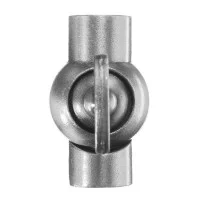 Bronze color joint with tige M10X1 accessory for lamp holders