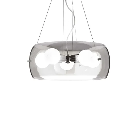 Ideal Lux Audi-10 suspension lamp in blown glass