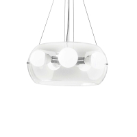 Ideal Lux Audi-10 lampada a sospensione in vetro soffiato