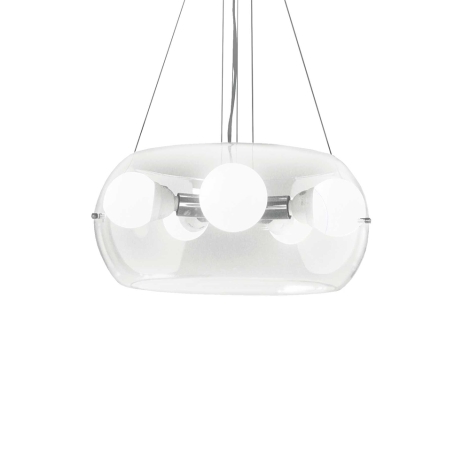 Ideal Lux Audi-10 lampada a sospensione in vetro soffiato