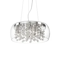 Ideal Lux Audi-80 lampada a sospensione in vetro soffiato