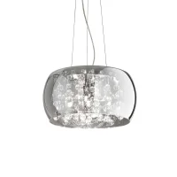 Ideal Lux Audi-80 lampada a sospensione in vetro soffiato