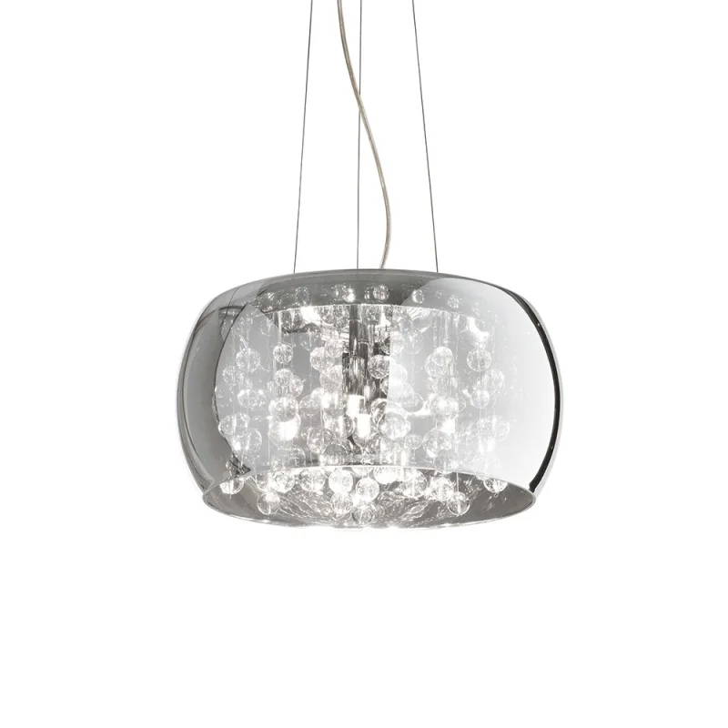 Ideal Lux Audi-80 lampada a sospensione in vetro soffiato