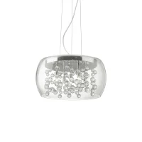 Ideal Lux Audi-80 lampada a sospensione in vetro soffiato