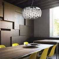 Ideal Lux Audi-80 lampada a sospensione in vetro soffiato